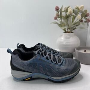 Merrell Siren Sport 3 Lace Up Hiking Sneakers Blue J034446 Women's 6 Wide
